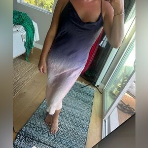 Young Fabulous & Broke Purple and Pink Ombre Dress